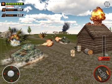 Iron Tank battle machines iPad screenshot