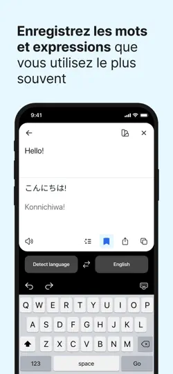 Capture d'écran de DeepL For Intune sur iPhone 5