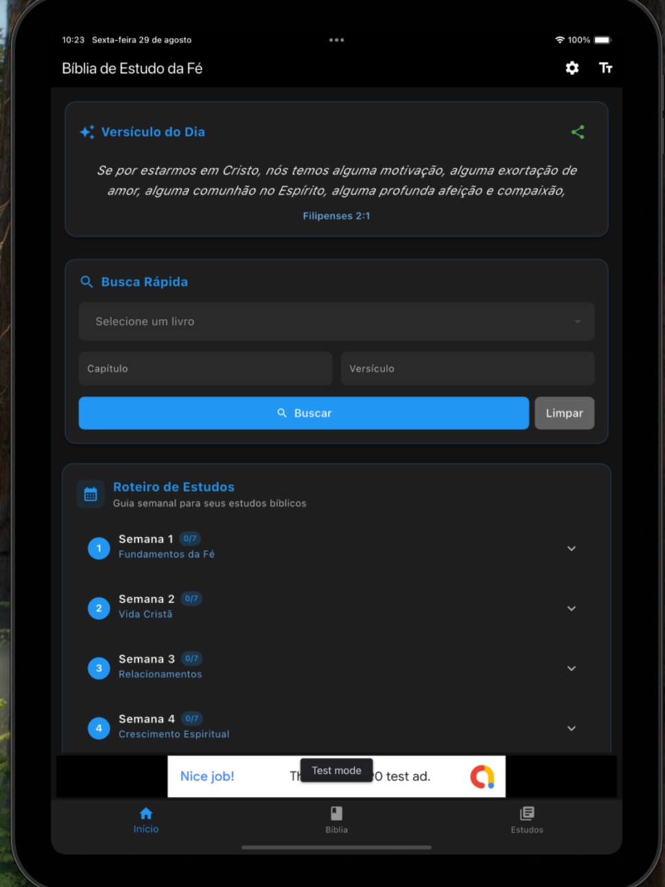 iPad screenshot