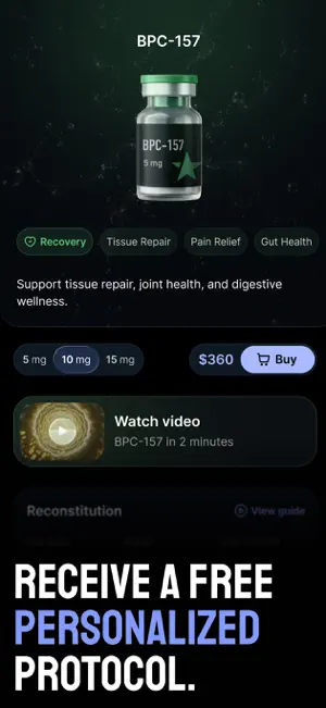 Fitstar - Peptide Therapy screenshot 3