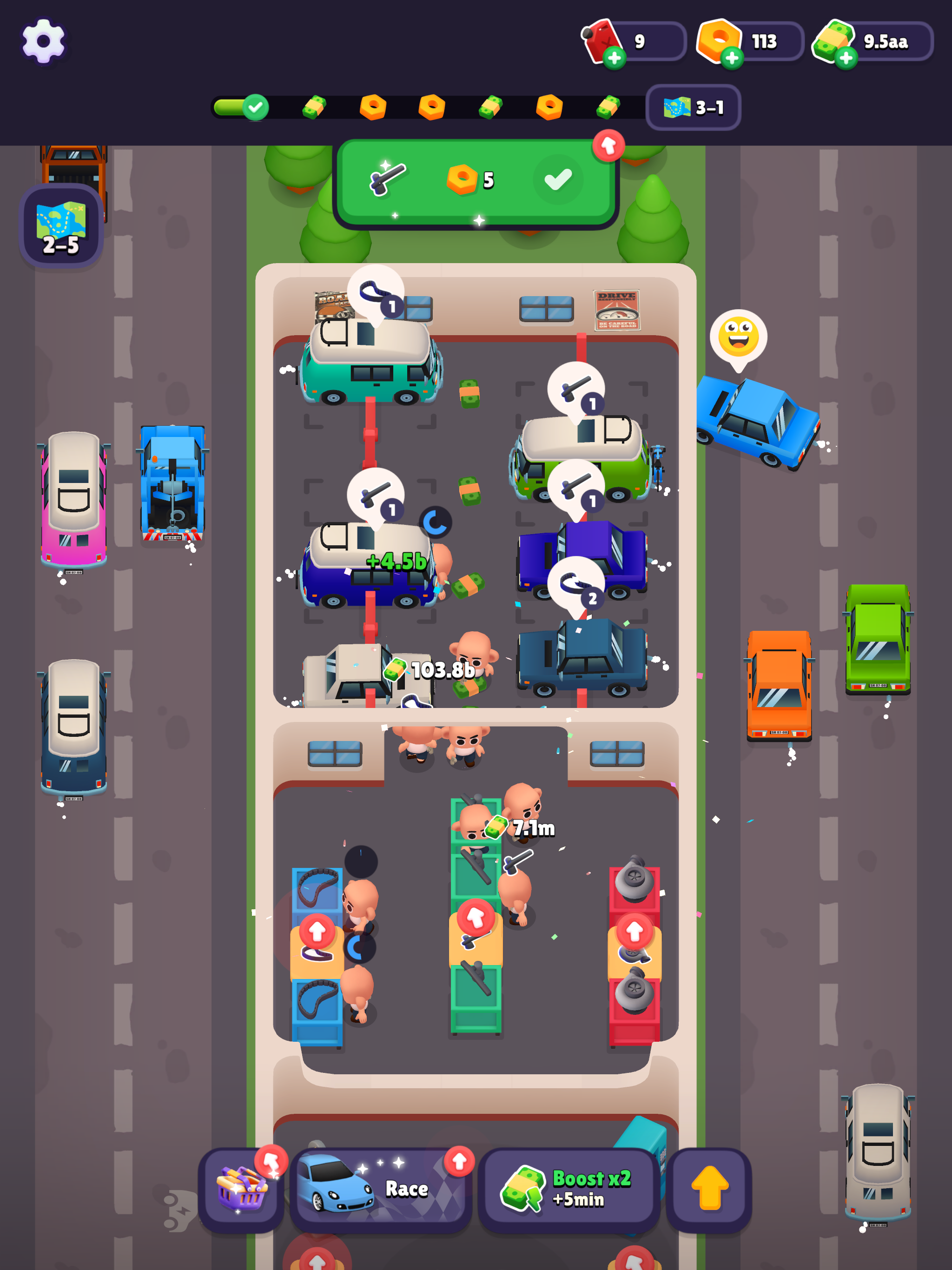 Idle Car Repair
