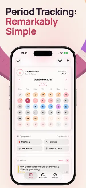 MoodEx: Period Cycle Tracker screenshot 2