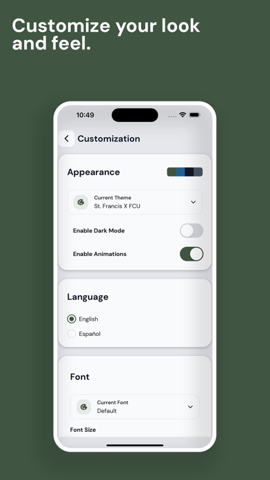 St. Francis CU Mobile Banking Screenshot