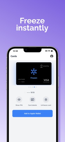 AnkorPay iPhone screenshot