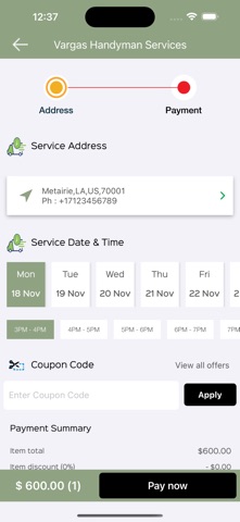 Vargas Handyman Services screenshot