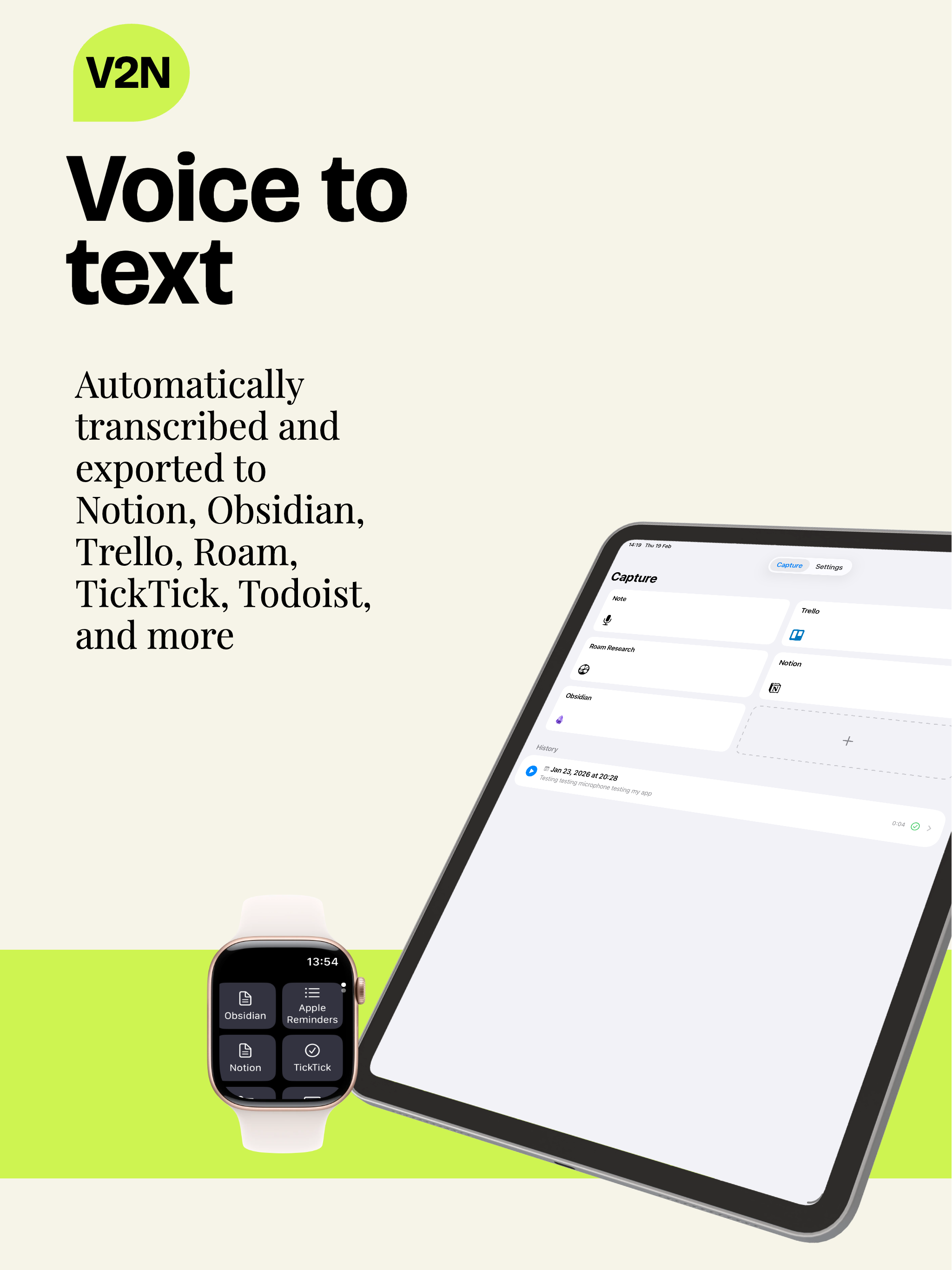 V2N - Voice To Notes screenshot 7