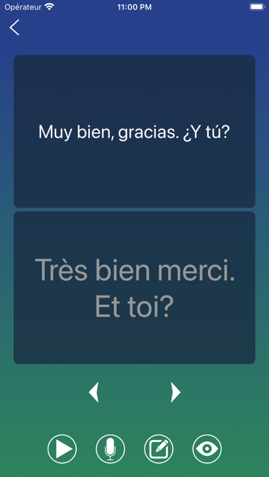 Screenshot #3 pour Phrase espagnole
