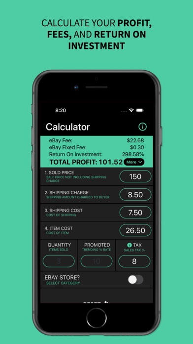 eProfit - Sell on ebay with AI Screenshot