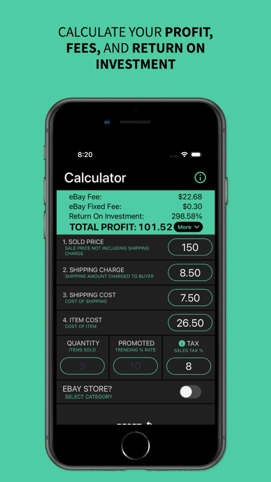 #1. eProfit - Sell on ebay with AI (iOS) 由: Spoken Technologies Inc