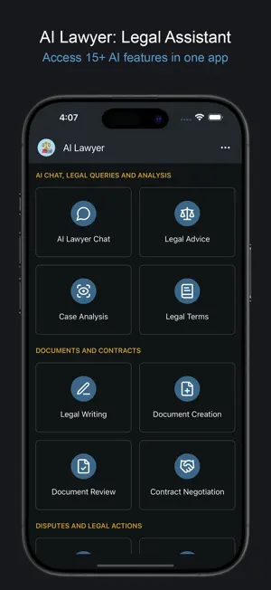 AI Lawyer: Legal Assistant screenshot 1