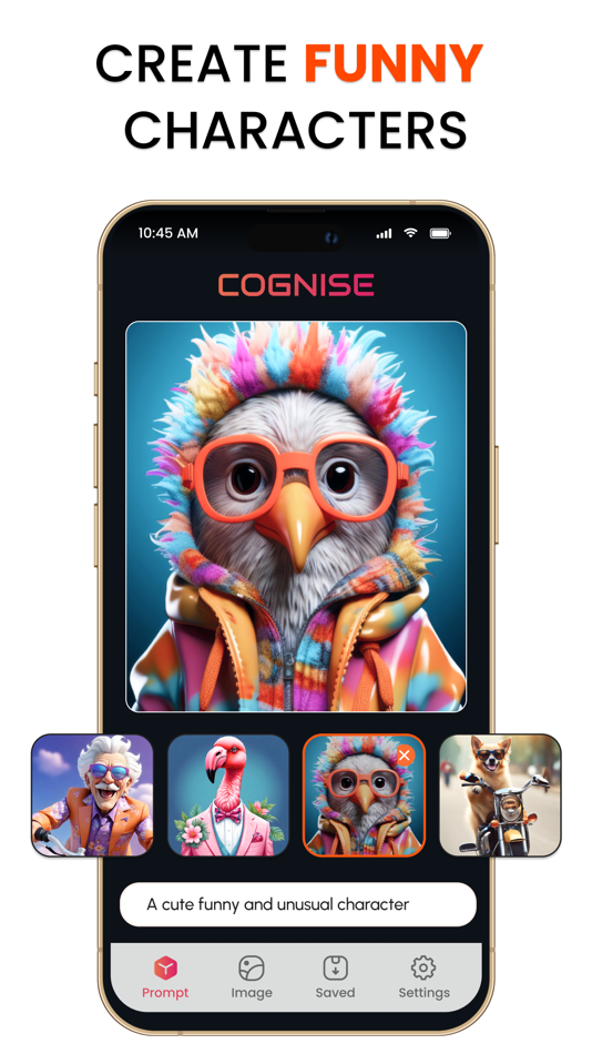 #5. Cognise- Ai Photo Generator (iOS) By: digital roots technologies