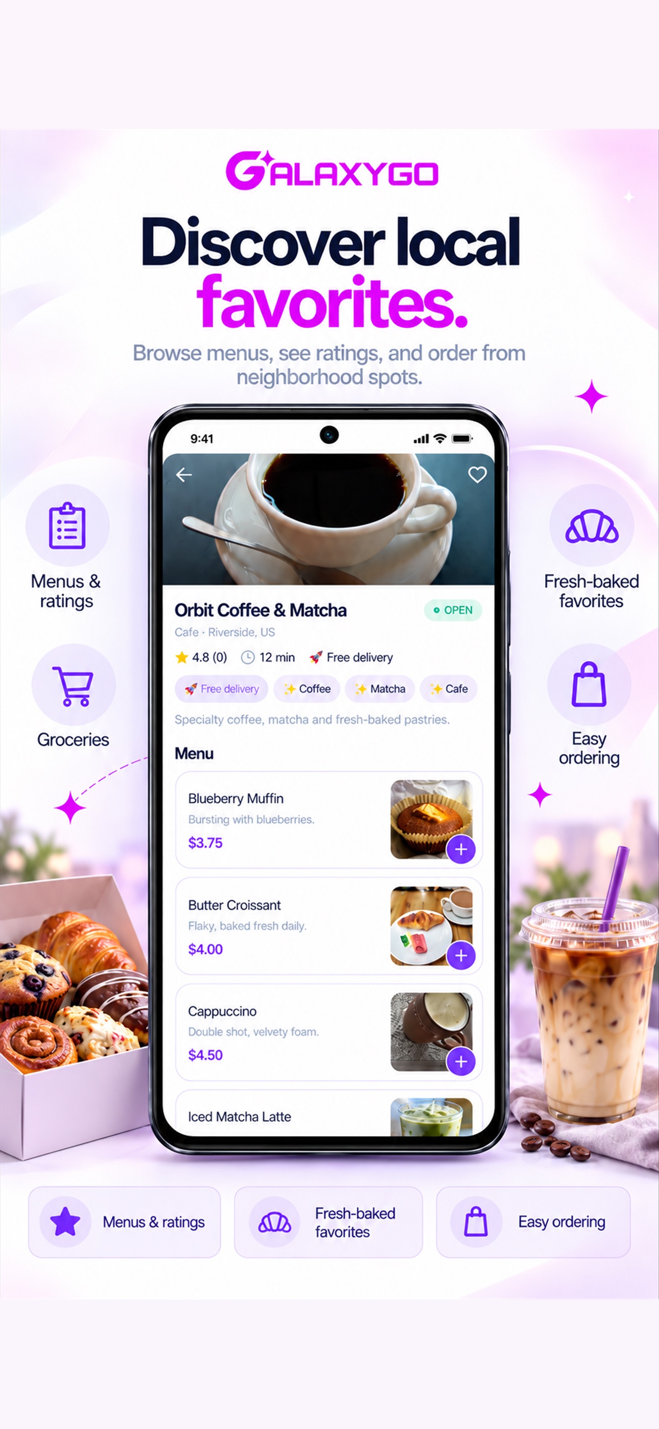Screenshot 3 of GalaxyGo: Food and More
