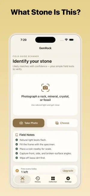 GemRock: Stone Identifier screenshot 1