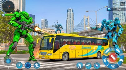 Futuristic War Robot Games 3D Screenshot