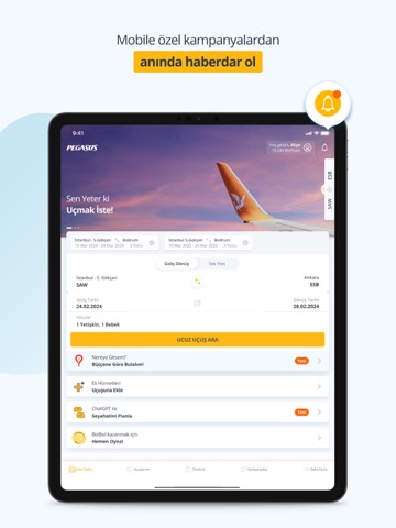 Pegasus - En Uygun Uçak Biletiのおすすめ画像2