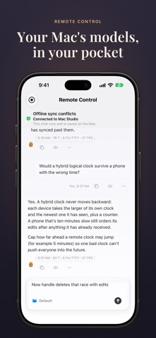Russet: OpenRouter & Local AI iPhone screenshot