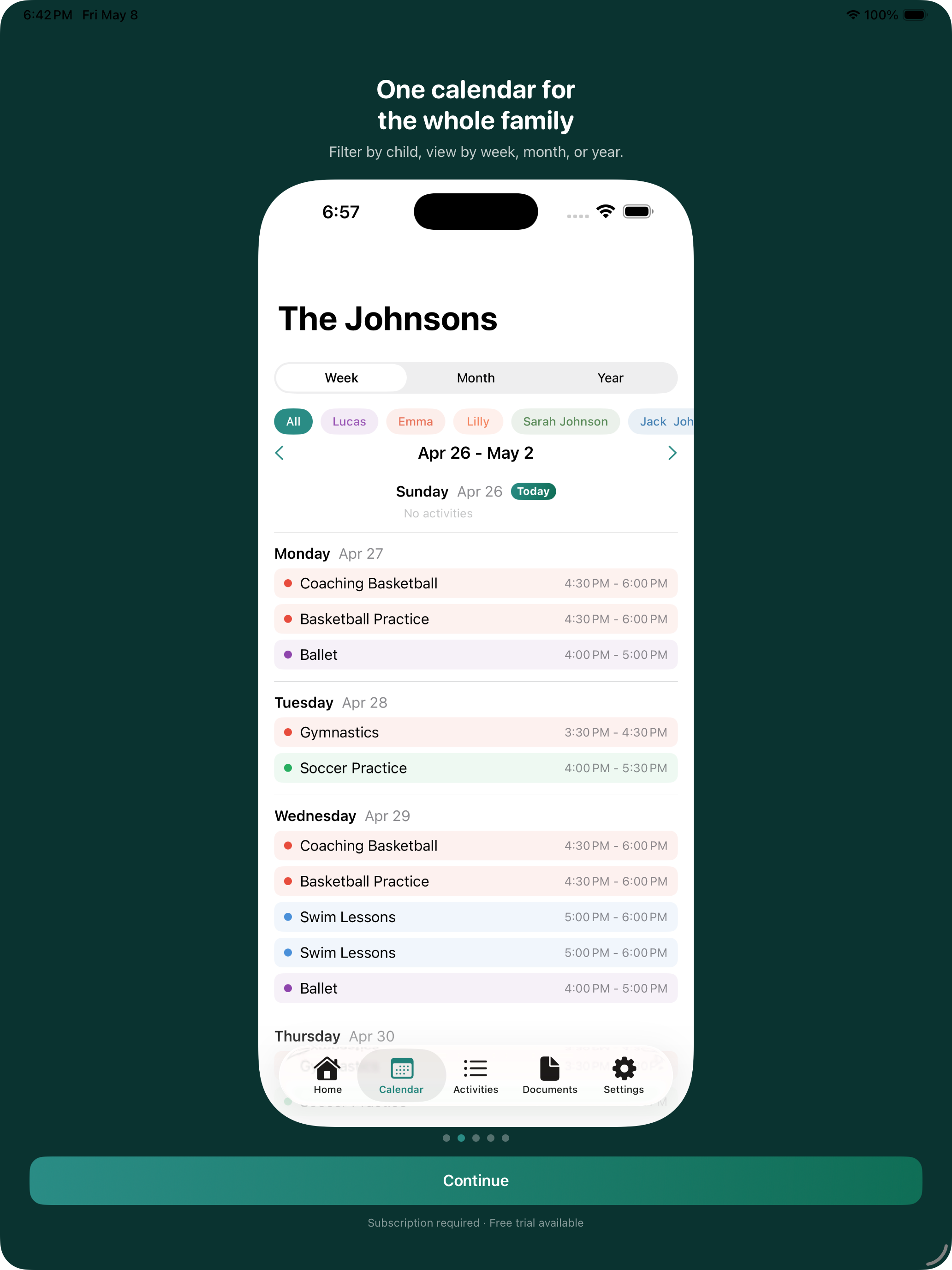 Cadence: Family Activity Hub screenshot 12