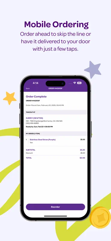 Chatime Societea Rewards screenshot 4 of 6