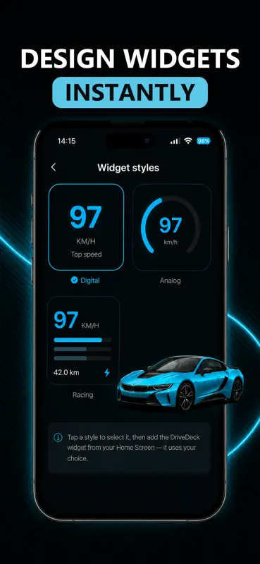 Velocímetro GPS, HUD y Widgets screenshot 2 of 6