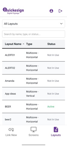 Quickesign Mobile Admin screenshot