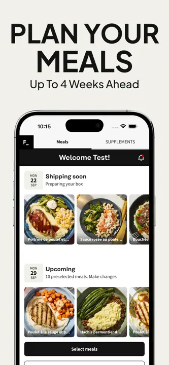 Factor_ Prepared Meal Delivery : capture d’écran 5 sur 8