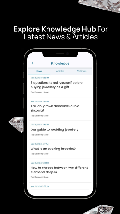 GA Demands: Diamond Demand App Screenshot