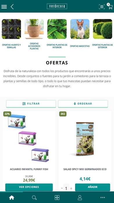 Verdecora: Todo para tu jardín Screenshot