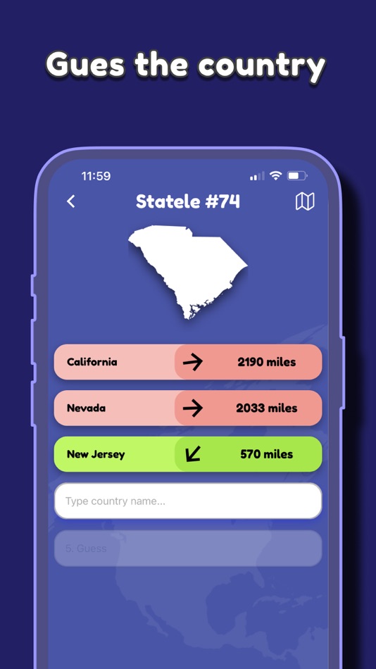 #2. Statele: Daily State Quiz Game (iOS) 由: Courtney & Company
