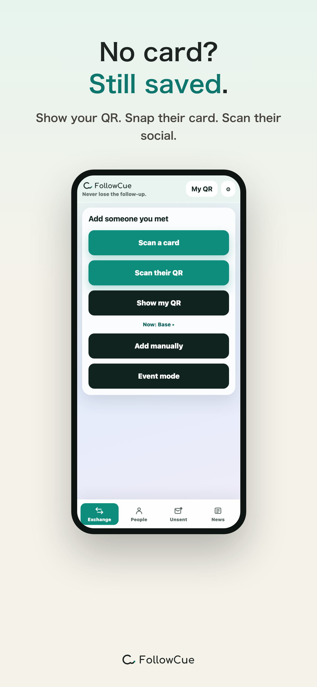 FollowCue - Follow-Up & Cards screenshot 3