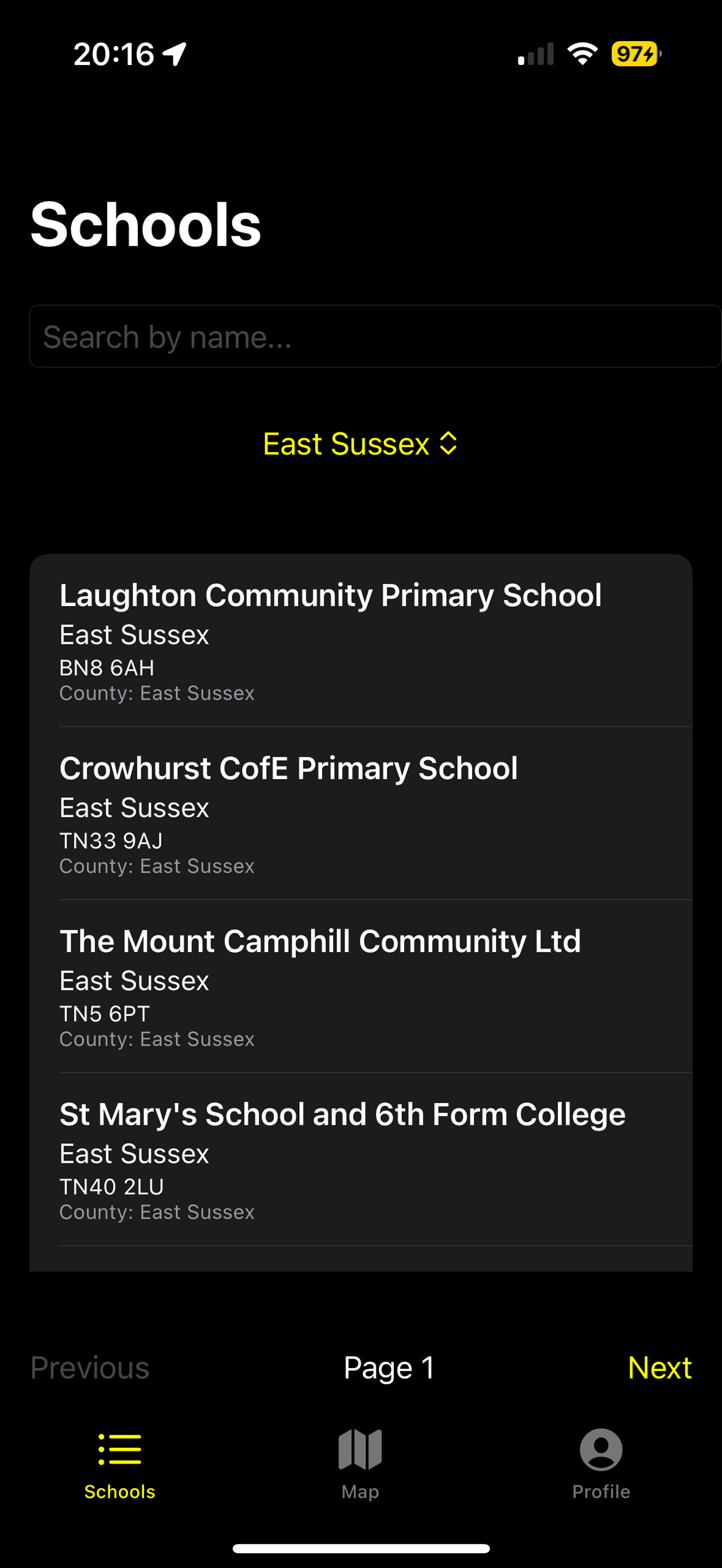 Schools screenshot 7