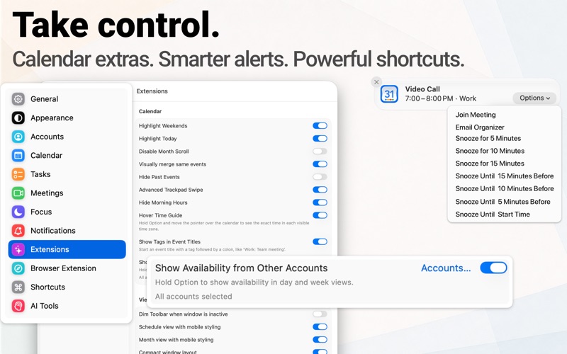 GCal for Google Calendar™ screenshot 3