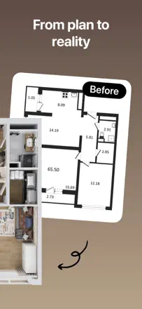 Home Planner AI：Room Design 3D: Screenshot 3 von 10