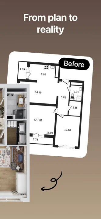 Home Planner AI：Room Design 3D: Screenshot 3 von 10
