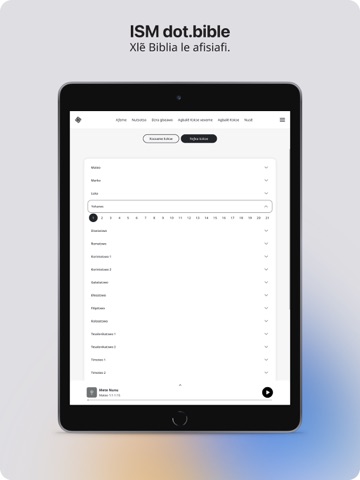 dot.Bible Eʋegbe (Ewe) iPad screenshot