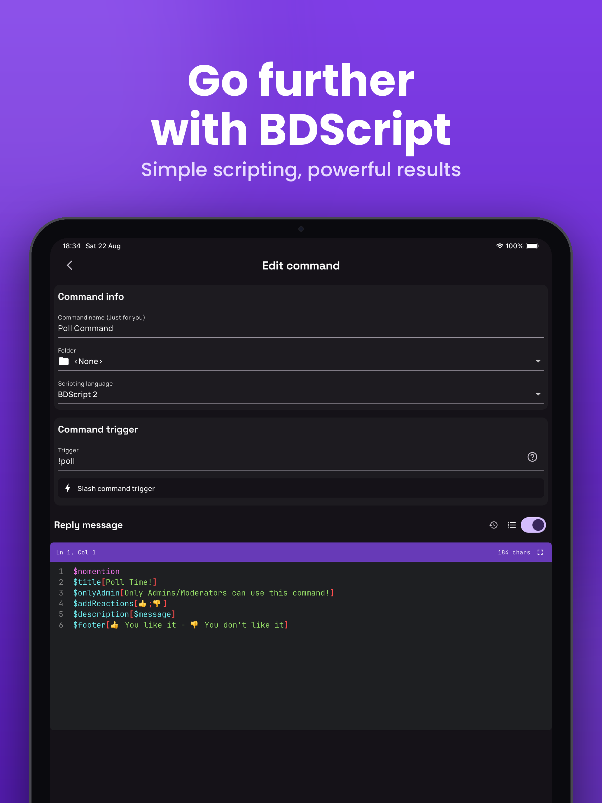Bot Designer For Discord screenshot 9