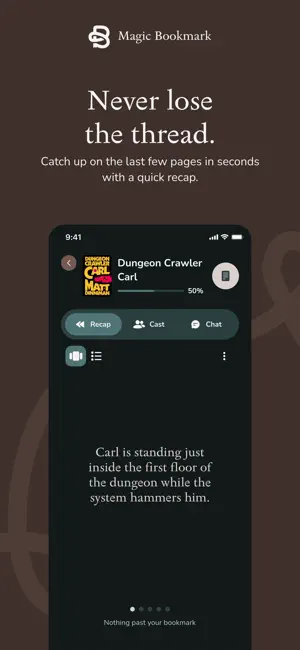 Magic Bookmark: Book Recaps screenshot 3