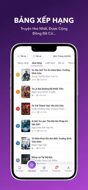 Tiệm Truyện Chữ iPhone screenshot 3