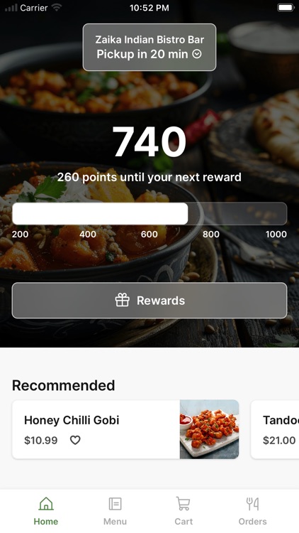 Zaika Indian Bistro Bar