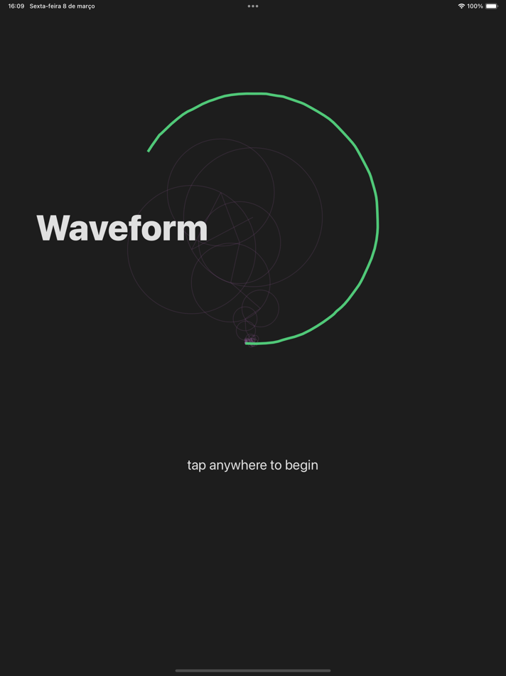 #3. Waveform (iOS) 由: Gustavo Munhoz Correa