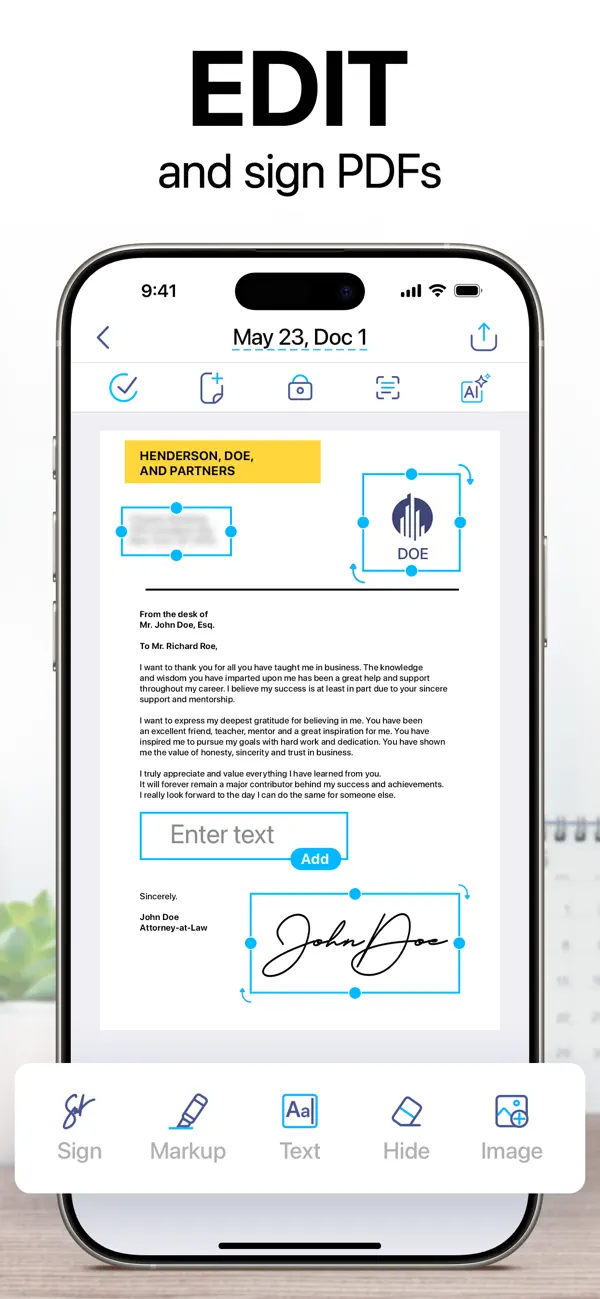 #3. iScanner: PDF Document Scanner (iOS) Door: BPMobile