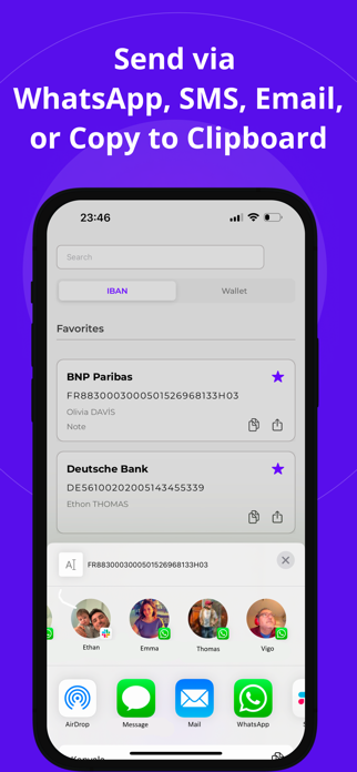 IBAN Keeper Screenshot 1 of 4