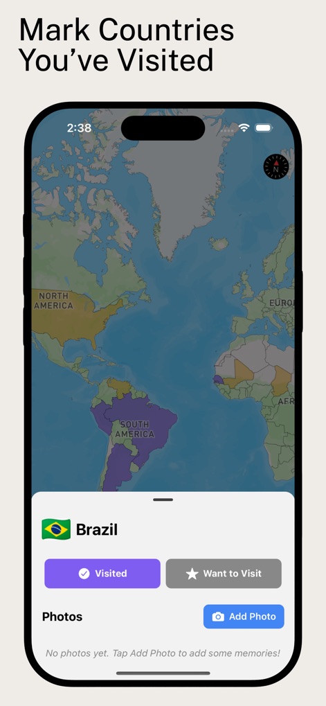 World Country Tracker Been-Map - App de Viajes | MWM