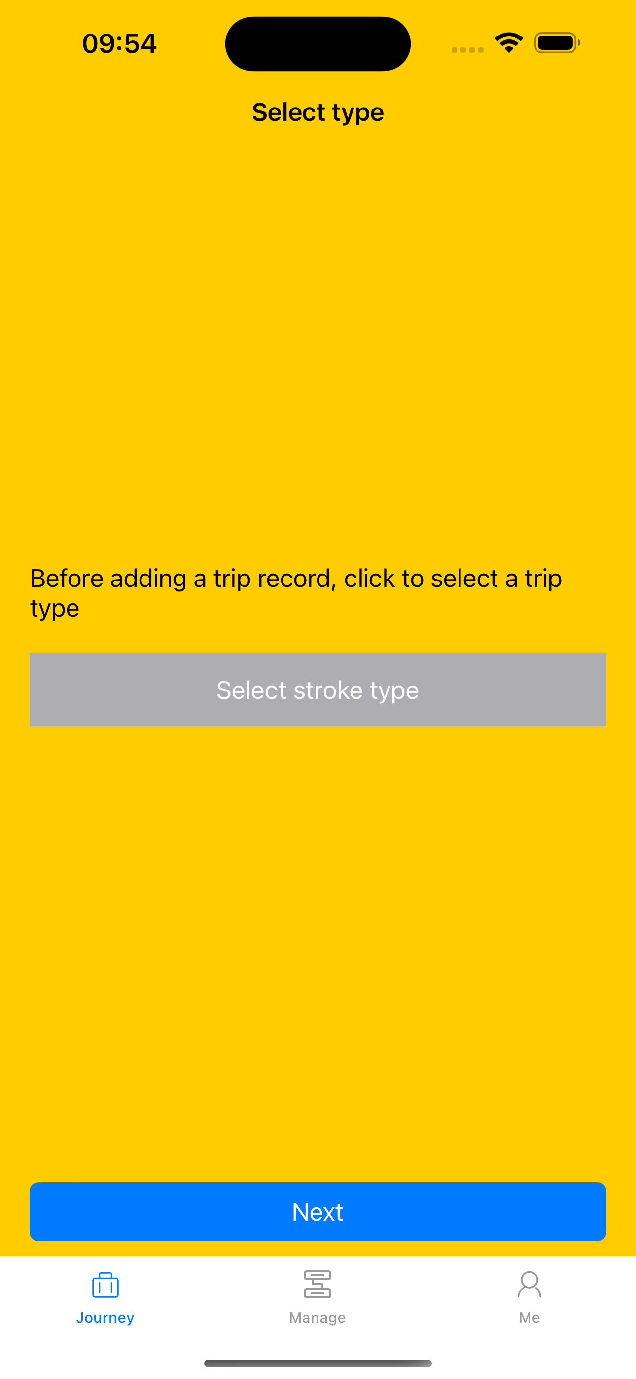 Trip Record Tool