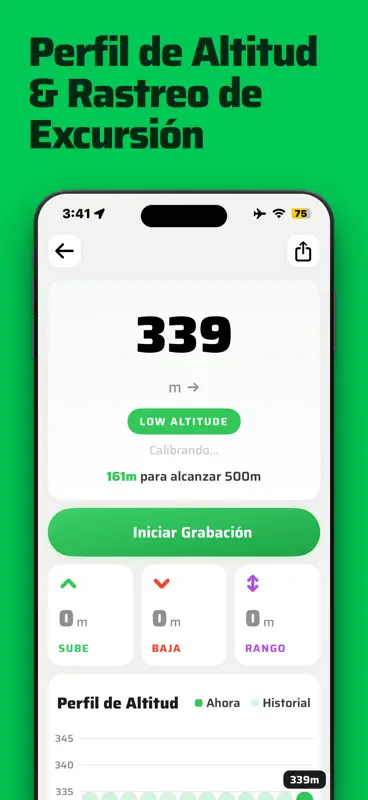 Altímetro - Altitud y Brújula screenshot 4 of 8
