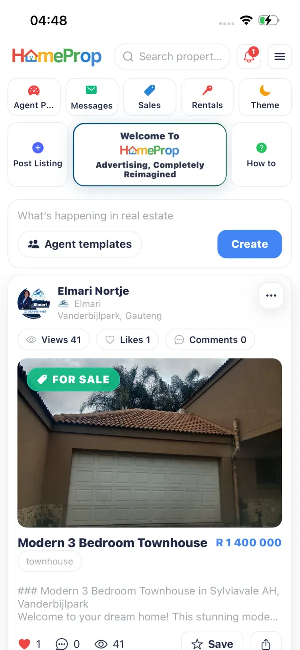 Screenshot #1 pour HomeProp