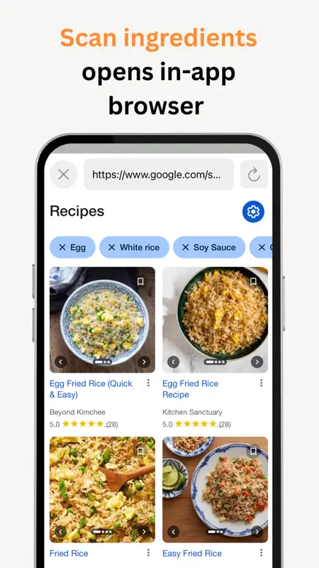 SnapMeal: Recipe & Calories screenshot 2 of 6