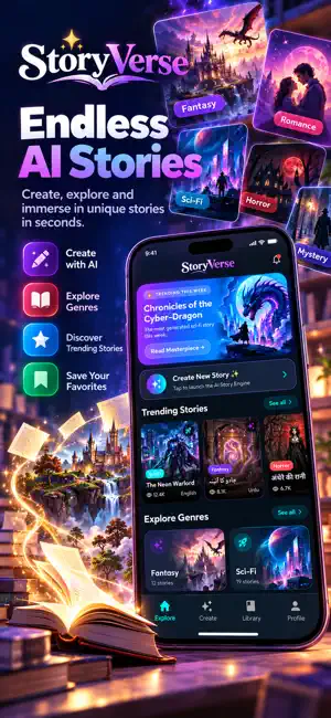 StoryVerse - AI Text To Story screenshot 2