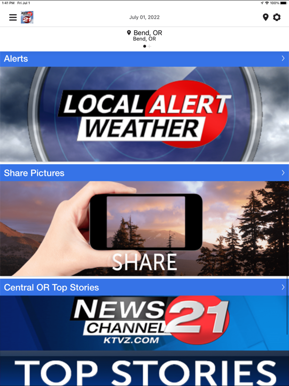 Screenshot #5 pour KTVZ Local Alert Weather App