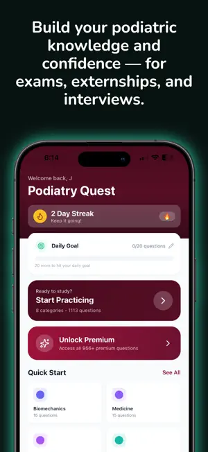 Podiatry Quest screenshot 1