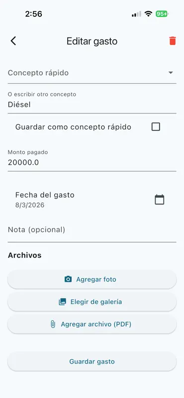 Control Tractocamión screenshot 3 of 9